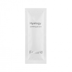 Гелевая маска с эффектом пенообразования Hyalogy Sparkling gel pack 1 саше