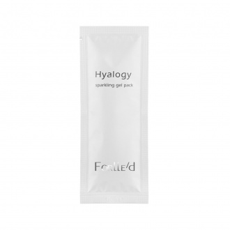 Гелевая маска с эффектом пенообразования Hyalogy Sparkling gel pack 1 пара